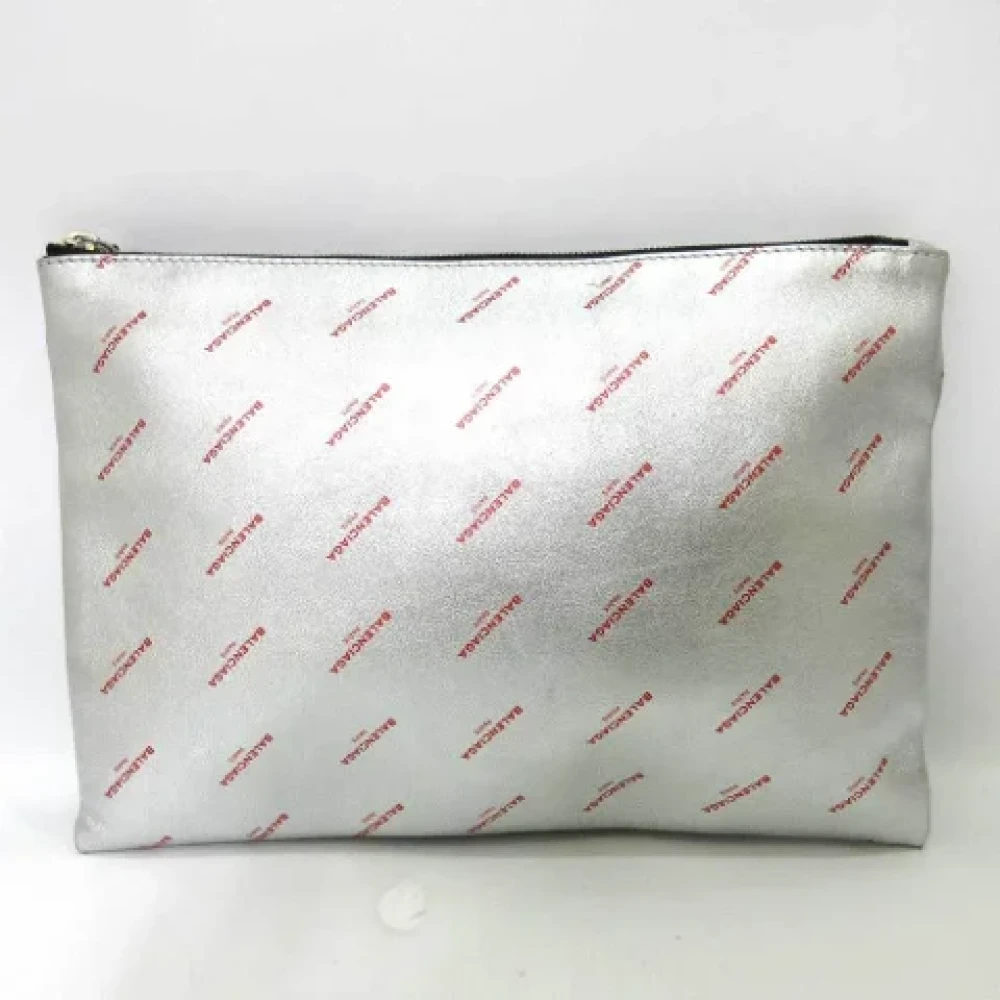 Balenciaga Vintage Pre-owned Fabric balenciaga-bags Gray Dames