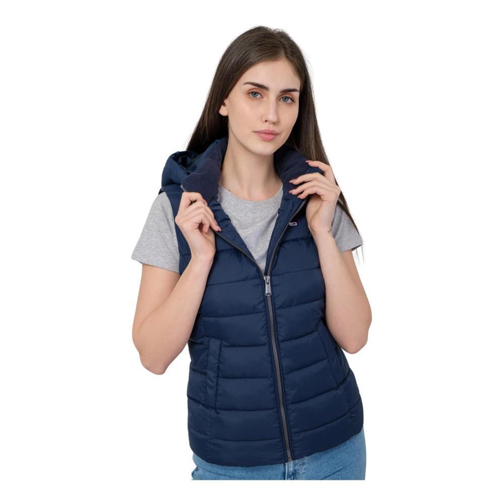 Tommy Hilfiger Dames winddichte vest Tommy Jeans Blue Dames