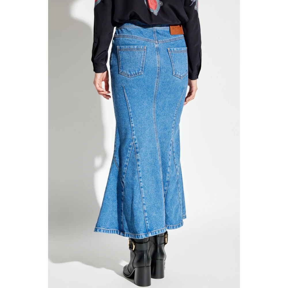 ETRO Denim rok van Blue Dames