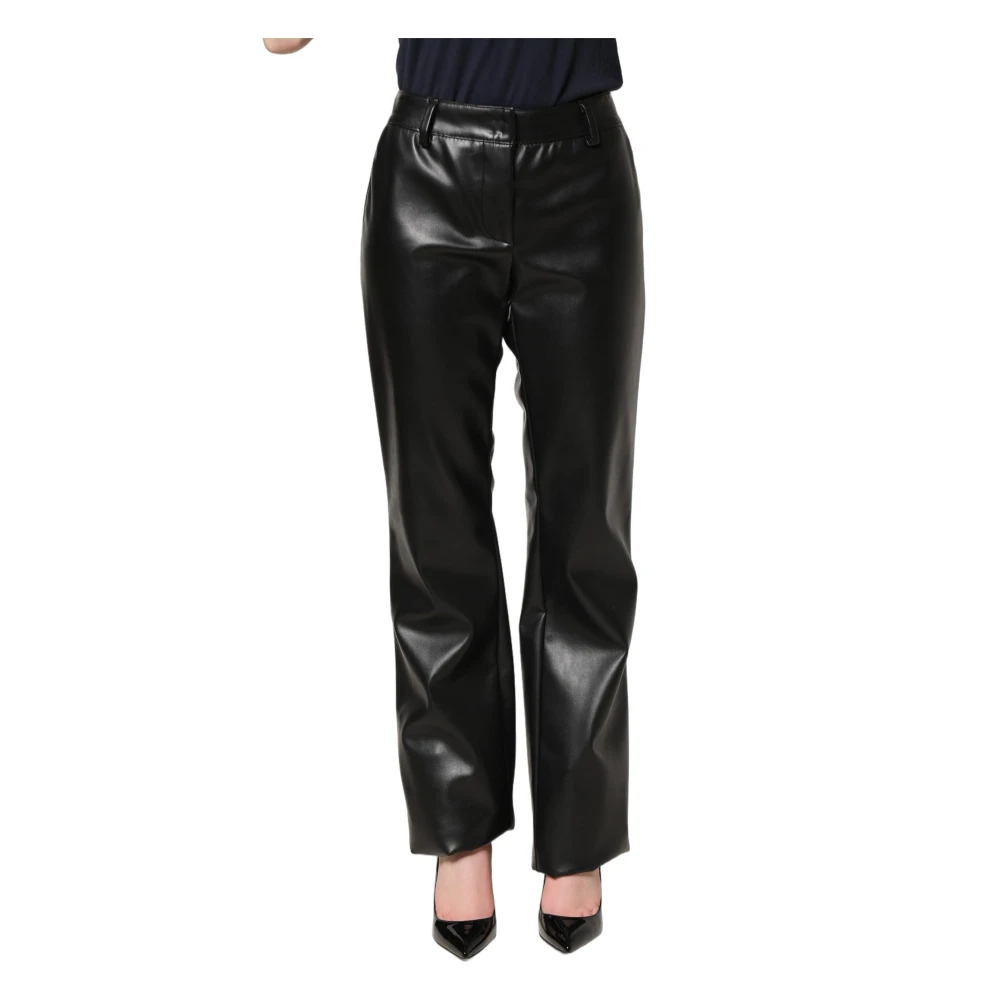 Dolce & Gabbana Women's Black Chino Trousers - Straight Trousers - S - Trousers