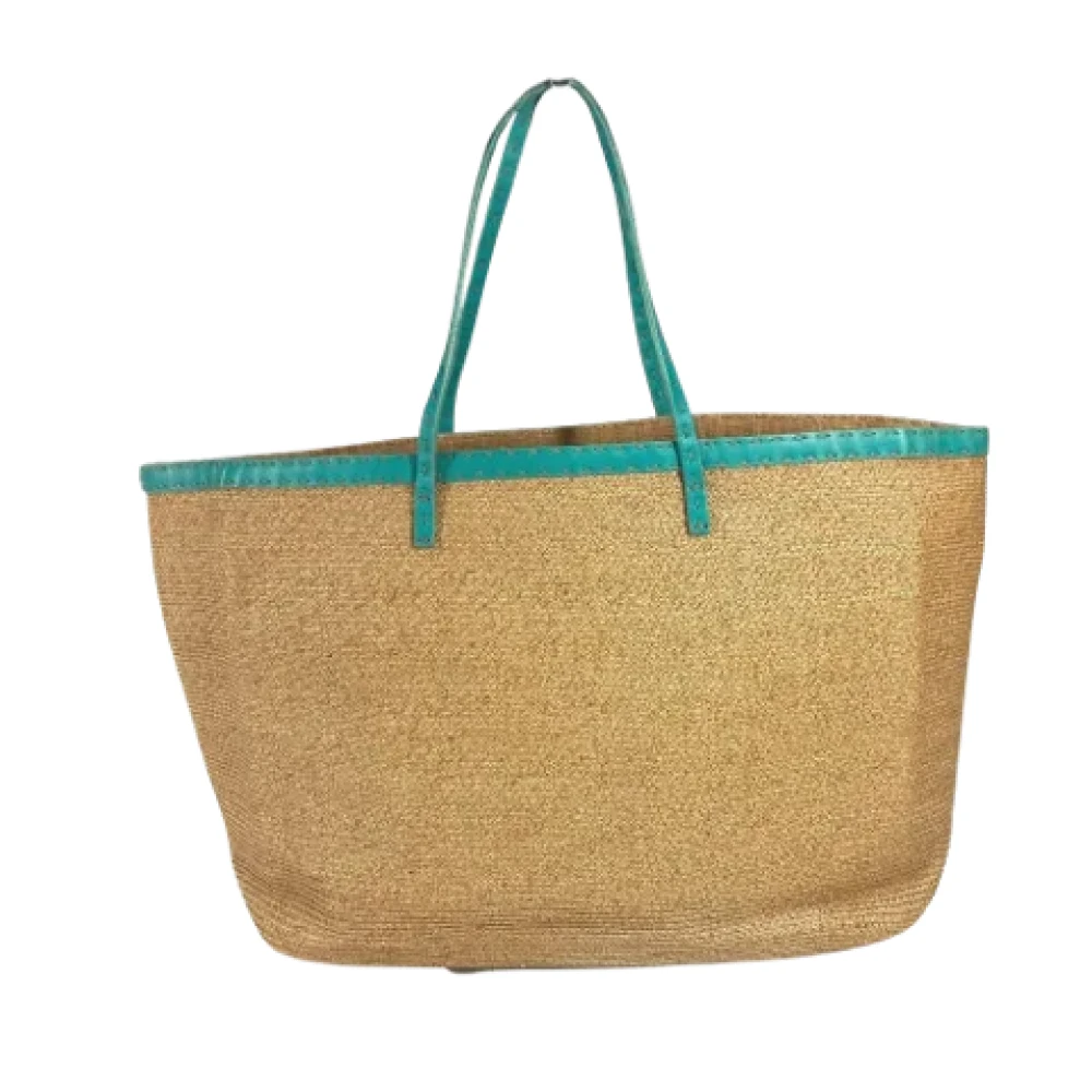 Fendi Vintage Pre-owned Fabric fendi-bags Beige Dames