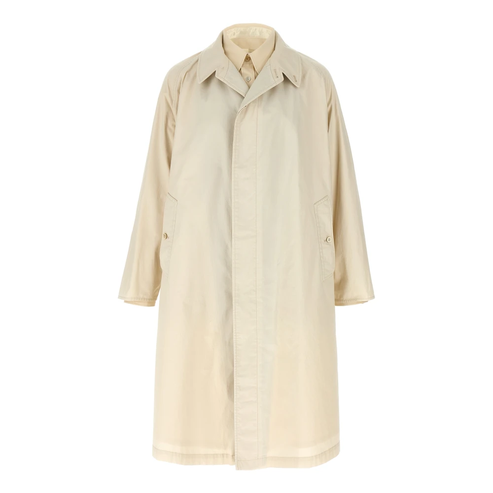 Maison Margiela Beige Trench Coat - Male - Trench Coats - L - Coats