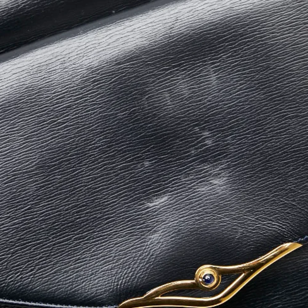 Cartier Vintage Pre-owned Leather shoulder-bags Black Dames