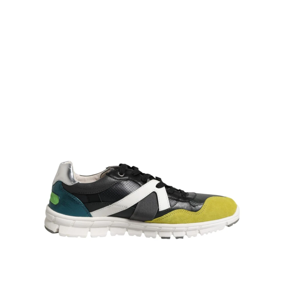Dolce & Gabbana Uomo Multicolor - Sneakers Basse E Con Logo - Shoes - E -41 Eu
