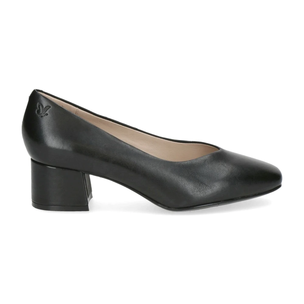 Caprice Women's Black Pumps, 8 Uk, Elegant Closed Formal Business Shoes