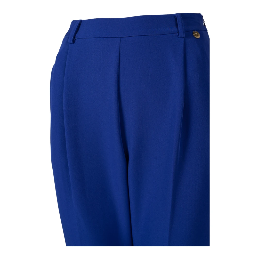 Liu Jo Elegante Slim Fit Broek Blue Dames