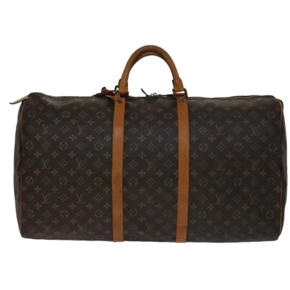 Louis Vuitton Vintage Pre-owned Canvas travel-bags Brown Dames
