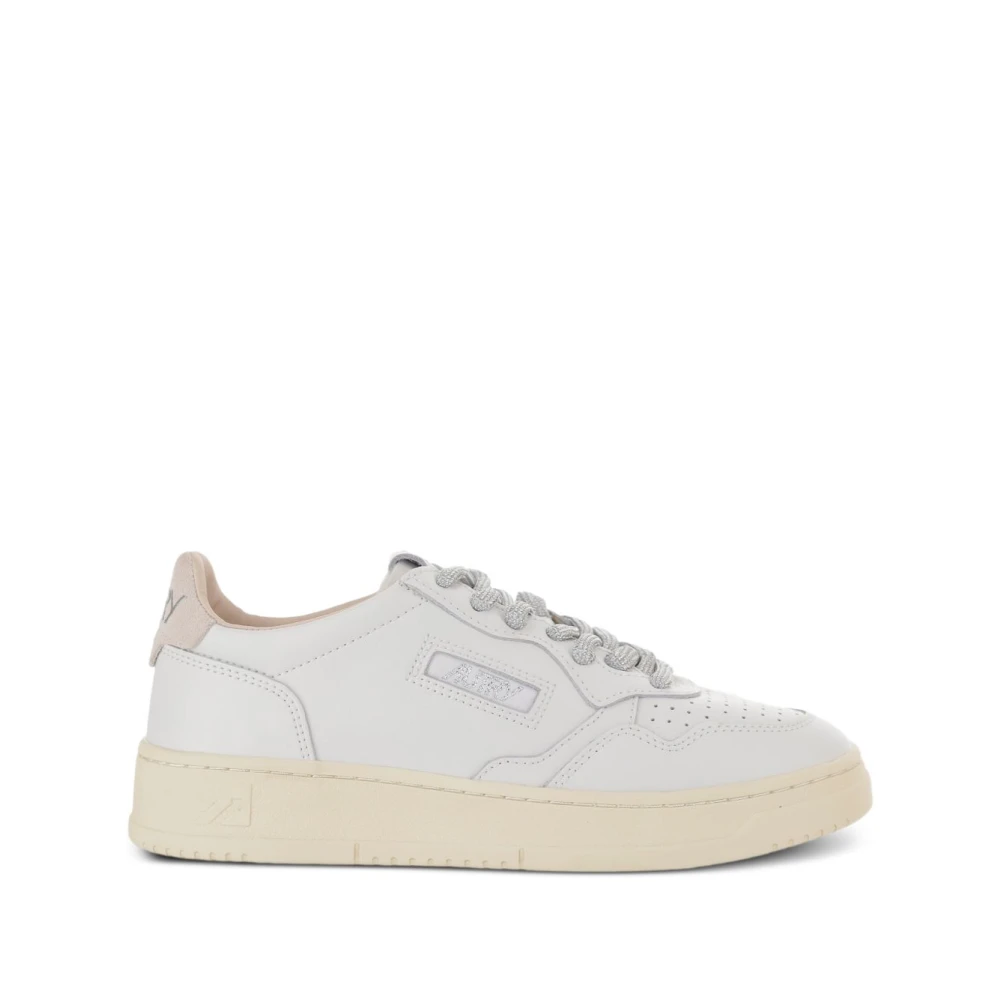 Autry Women's White Sneakers, 5 Uk, Medalist Trainers