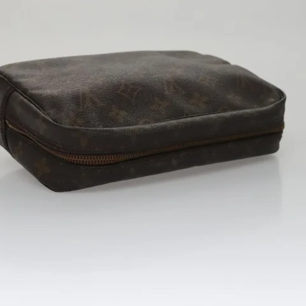 Louis Vuitton Vintage Pre-owned Canvas clutches Brown Dames