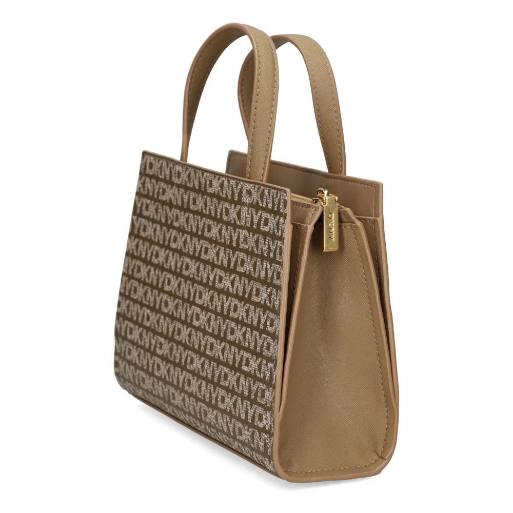 DKNY Casual Bruine Tote Tas Brown Dames