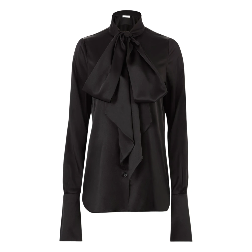 Nina Ricci Satin Lavaliere Black Dames