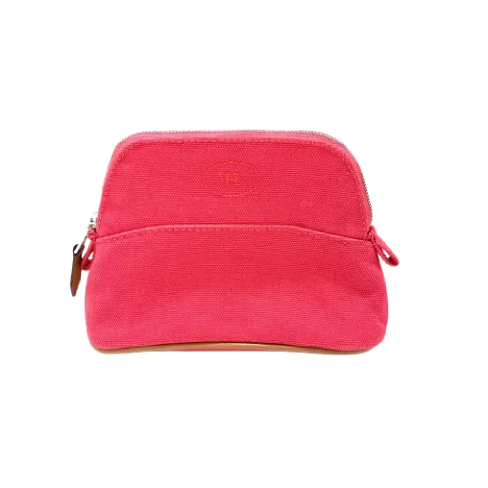 Hermès Vintage Pre-owned Leather pouches Pink Dames
