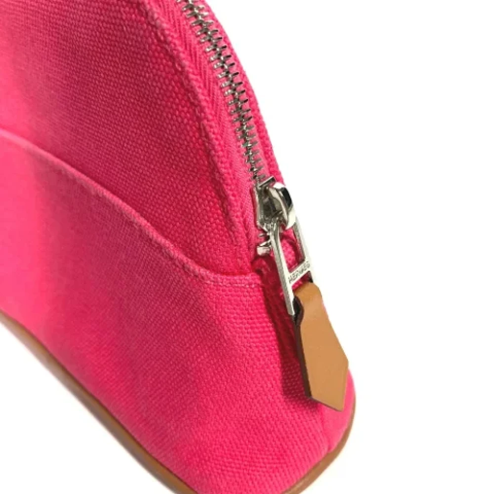 Hermès Vintage Pre-owned Fabric pouches Pink Dames