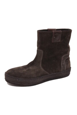 green-suede-boot-shoe