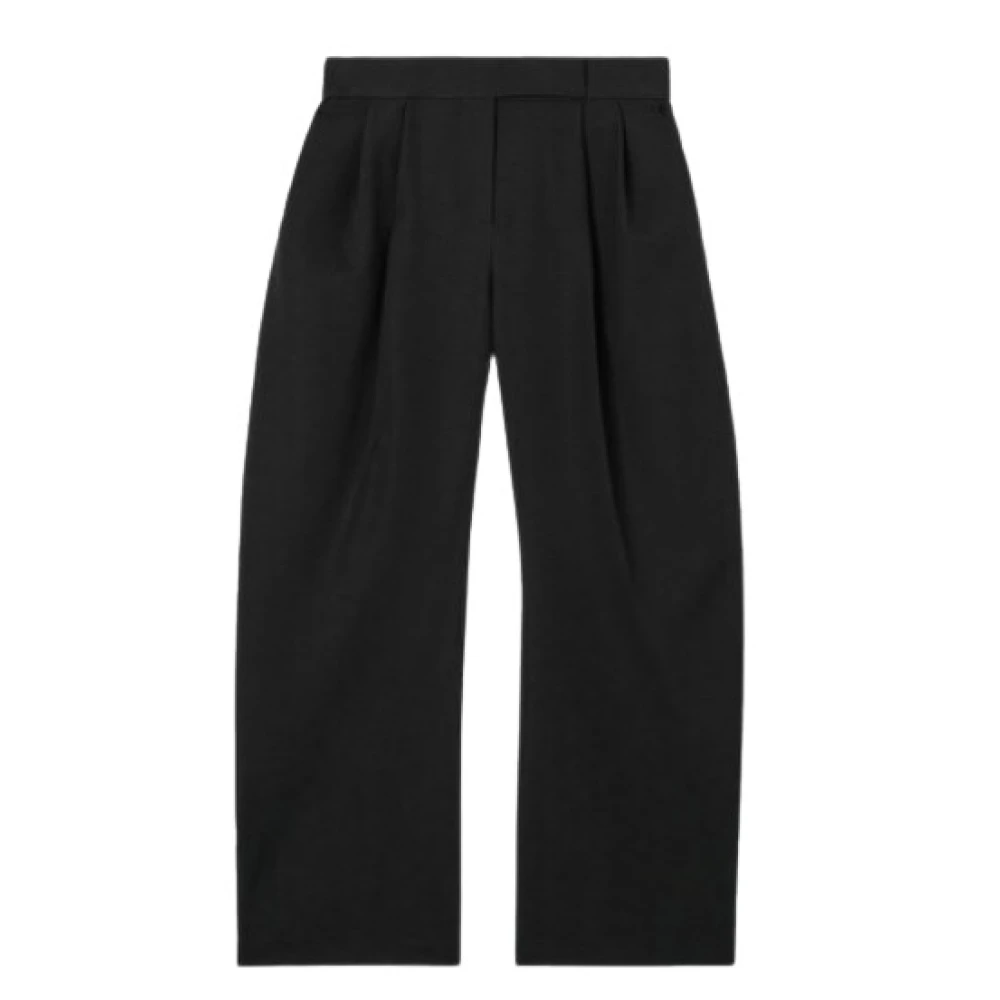 The Attico Zwarte Broek voor Vrouwen Black Dames