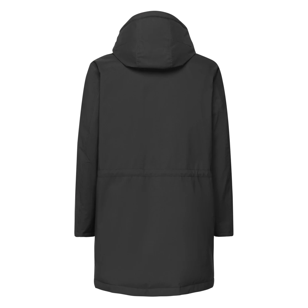 Fay Zwarte Piuma Parka Jas Black Heren