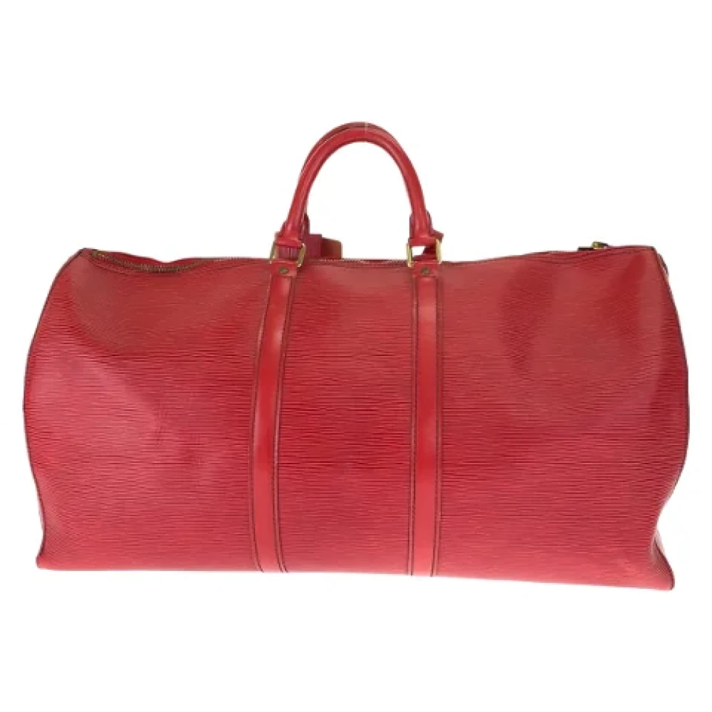 Louis Vuitton Vintage Pre-owned Leather louis-vuitton-bags Red Heren