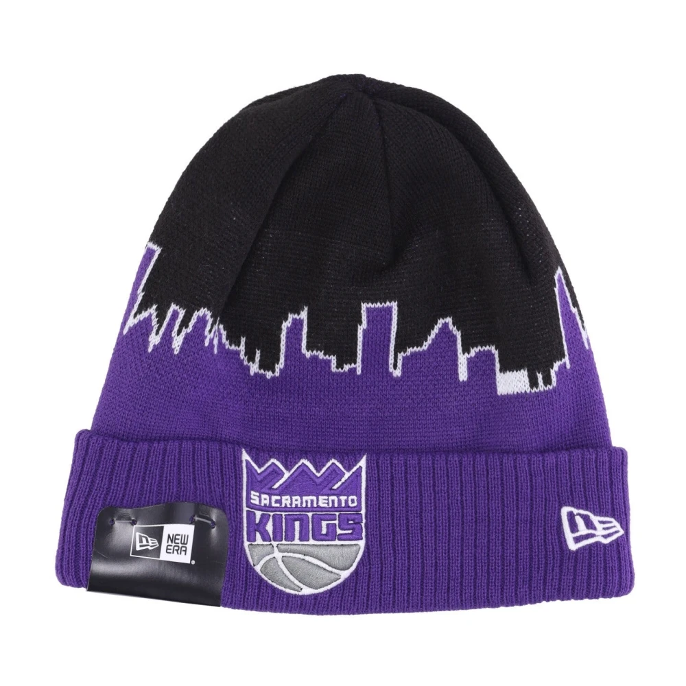 New era Sacramento Kings NBA Gebreide Muts Hoed Multicolor Heren