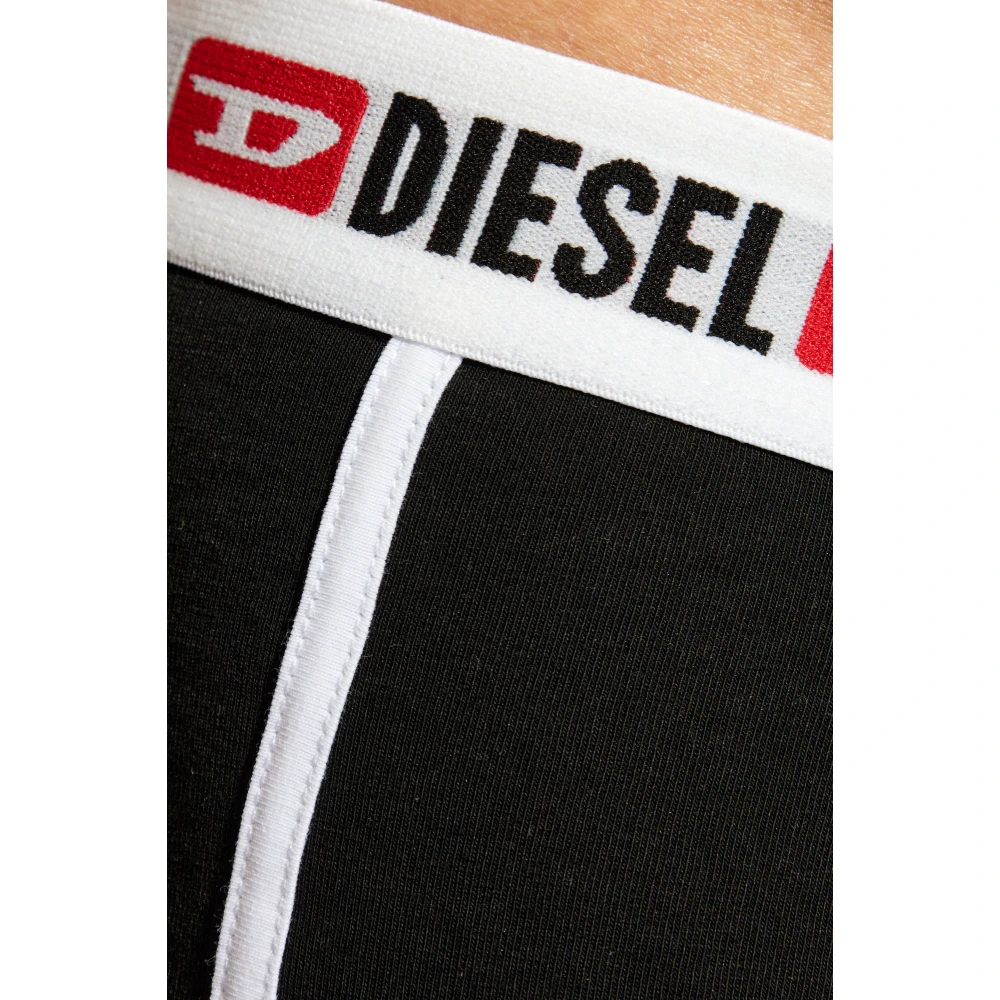 Diesel Twee-pack boxershorts Umbx-Shawntwopack Black Heren