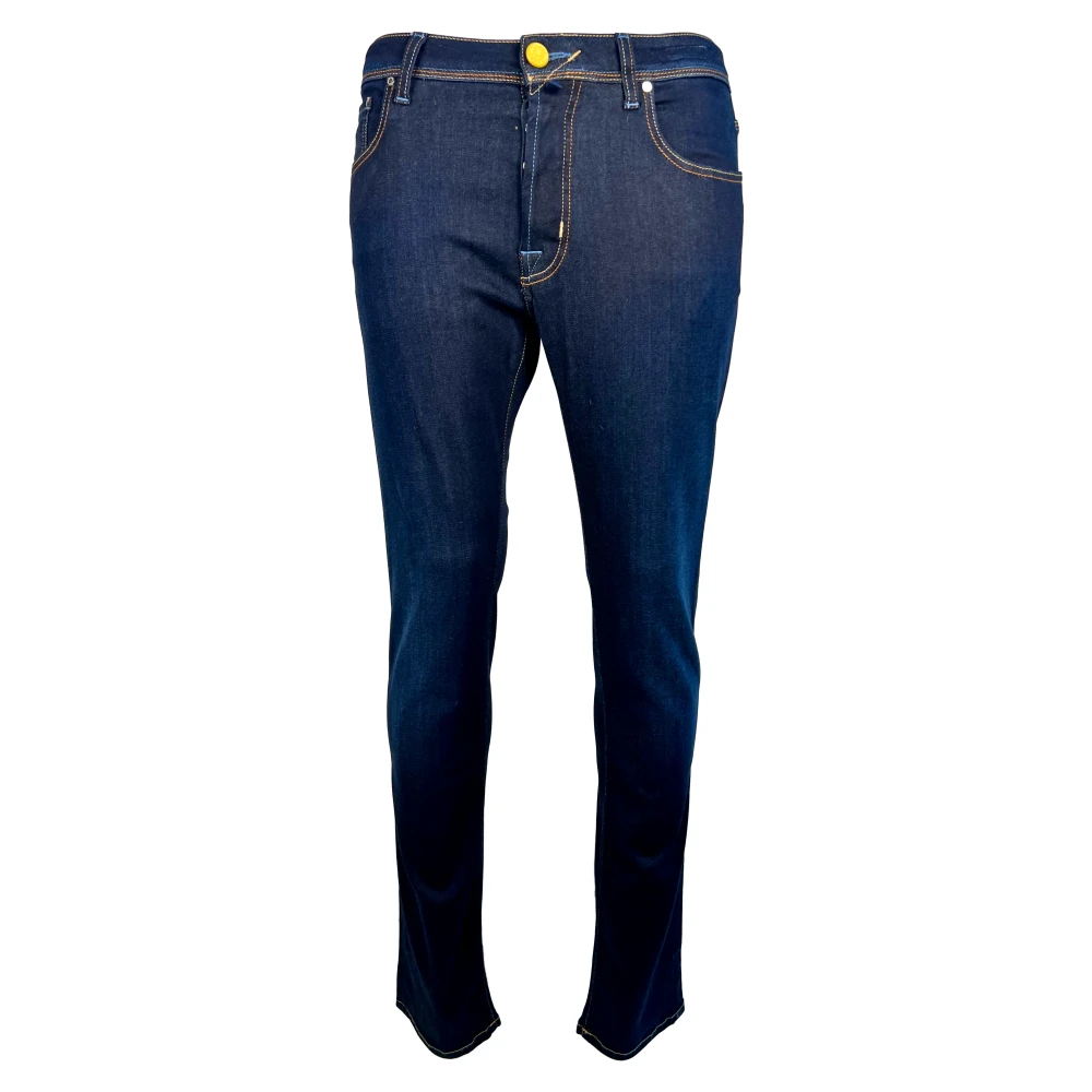 Bard Mørkeblå Slim Fit Jeans