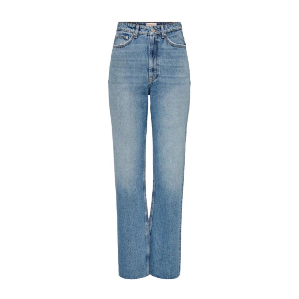 Only Wijde Pijp Jeans Herfst Winter Collectie Blue Dames