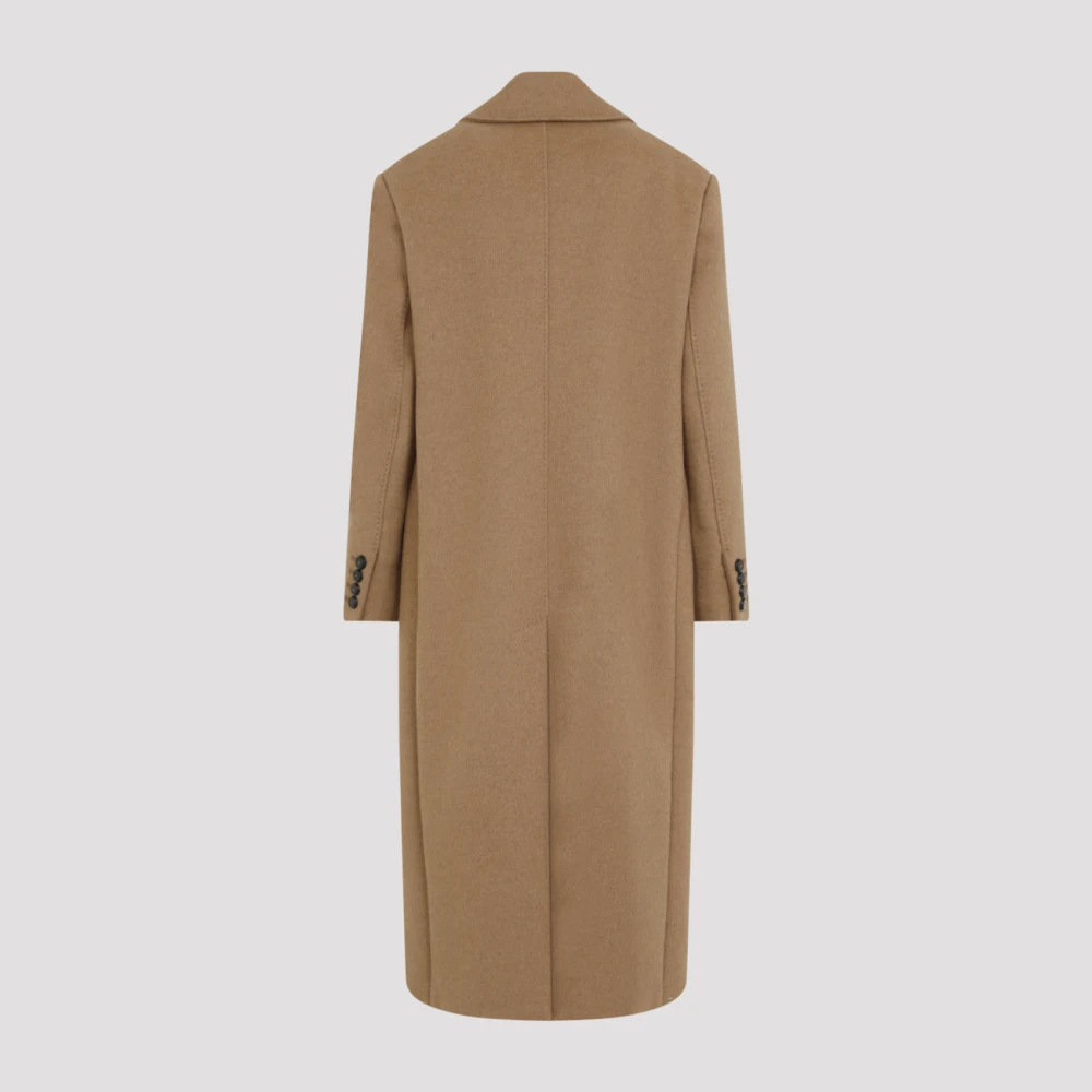 Max Mara Luxe Nude Neutrals Winterjas Beige Dames