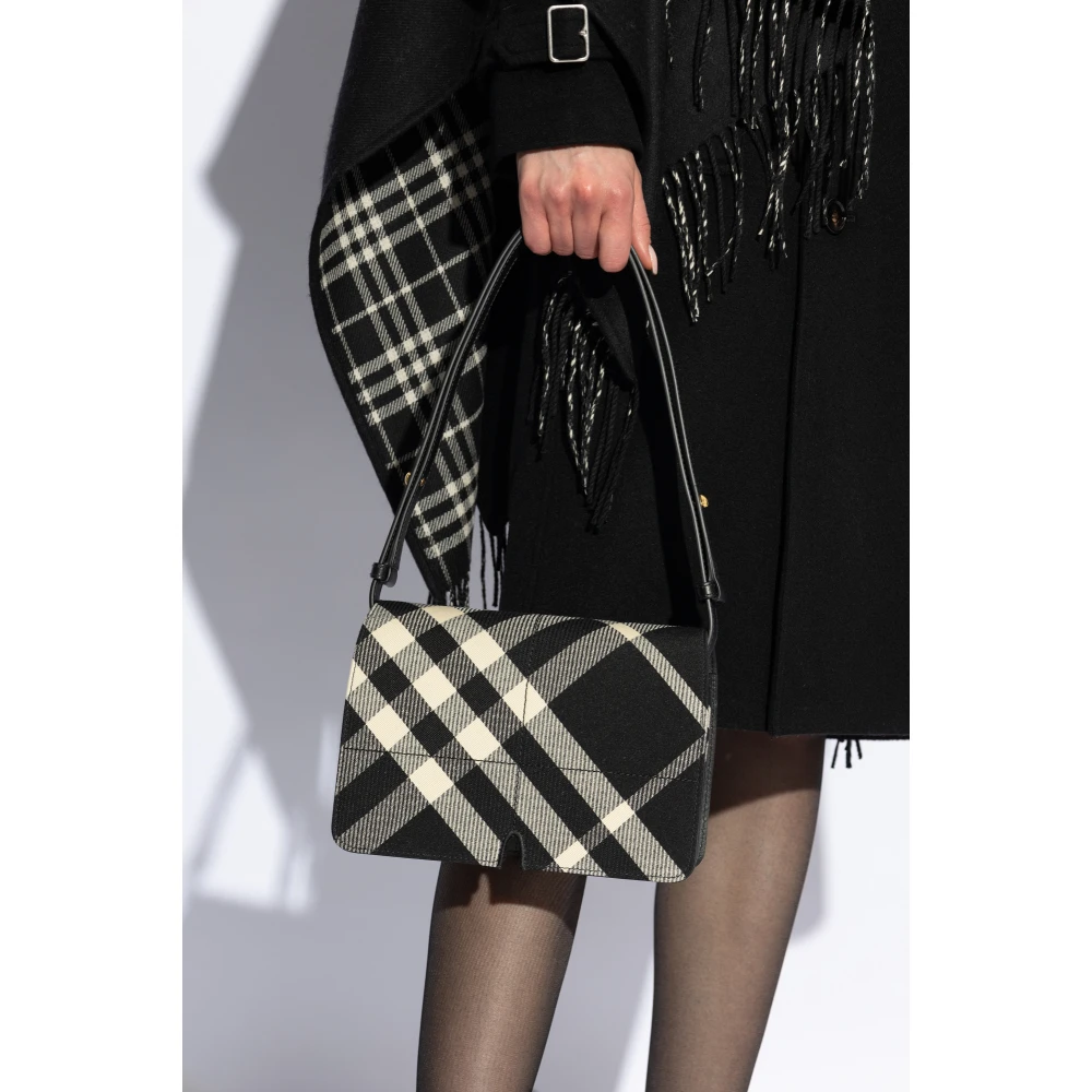 Burberry Snio Schoudertas Black Dames