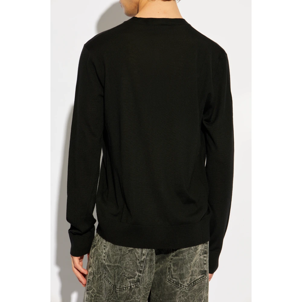 Dsquared2 Wollen Vest Black Heren