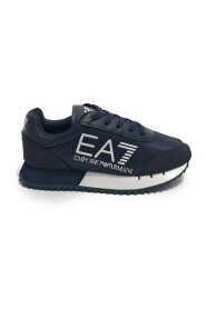 Sneaker blu scuro per corsa