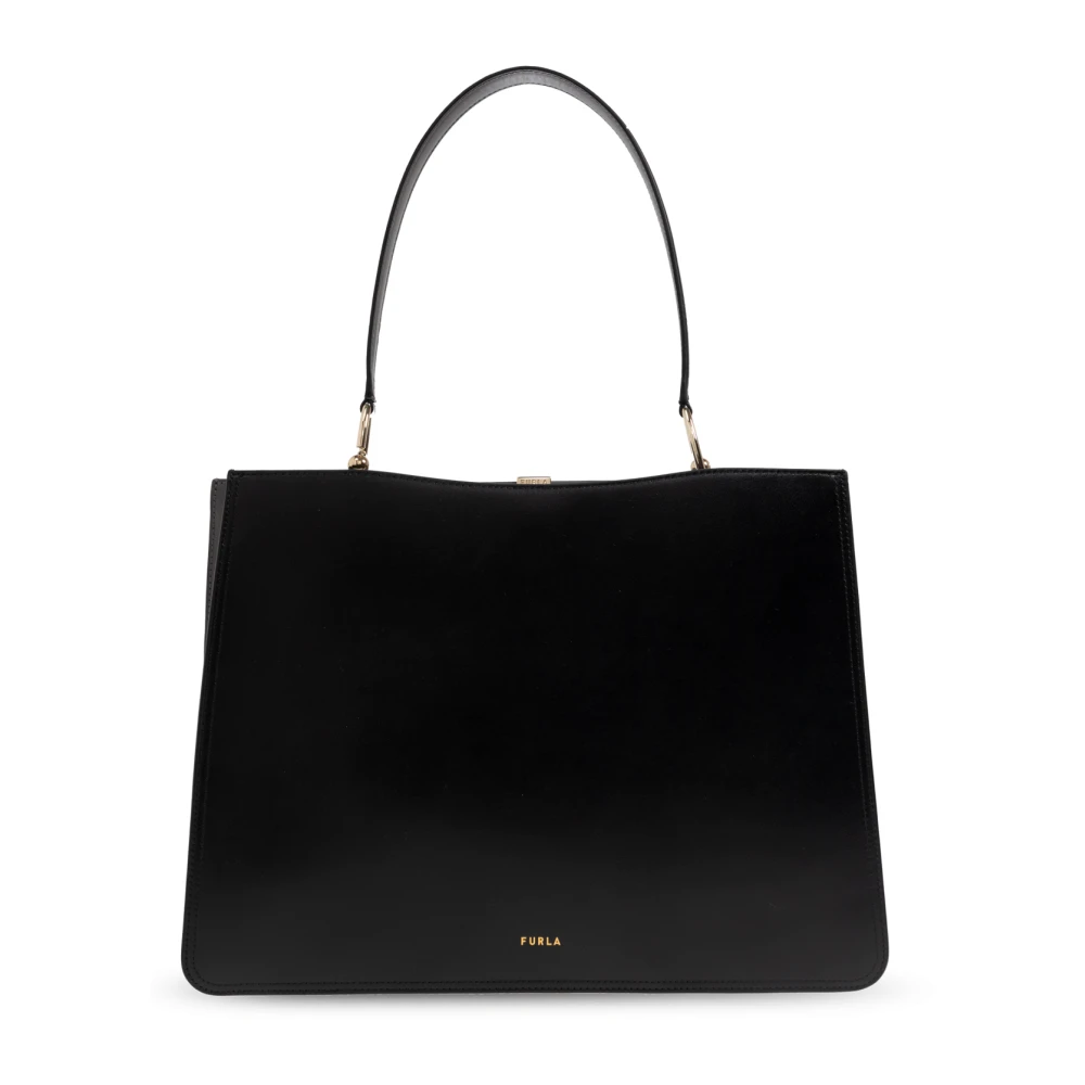 Furla Women's Black Agata Large Shopper Bag