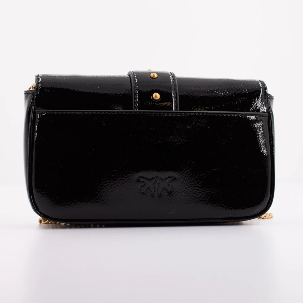pinko Love One Pocket Crossbody Tas Black Dames