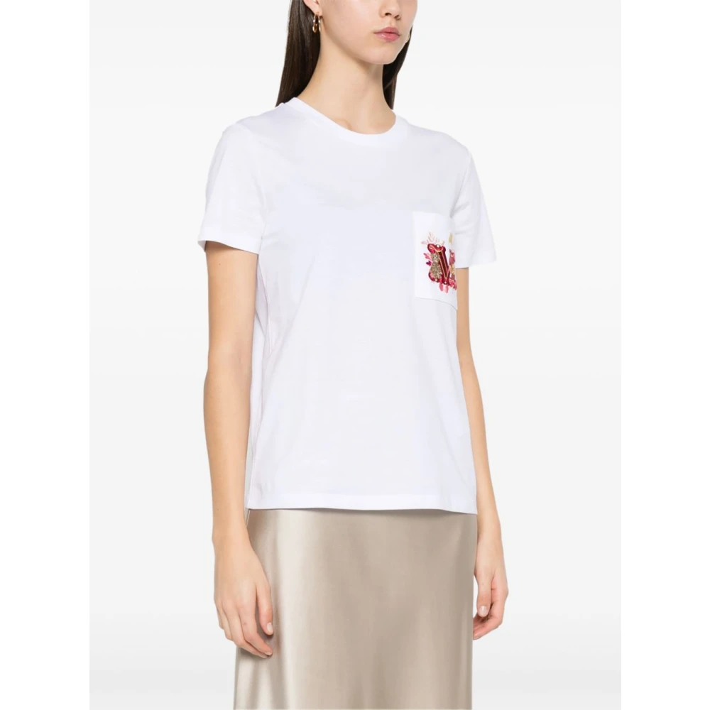 Max Mara Wit T-shirt met Zak White Dames