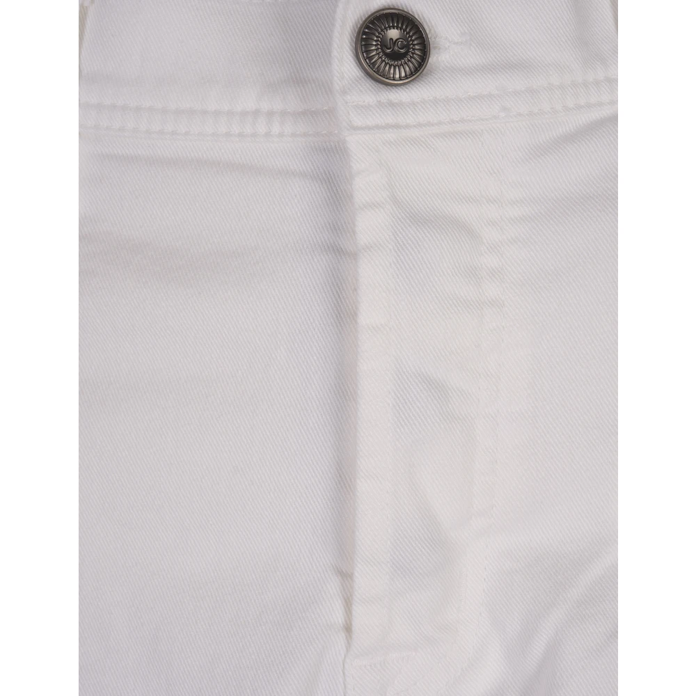 Jacob Cohën Witte Stretch Katoen Denim Jeans White Dames