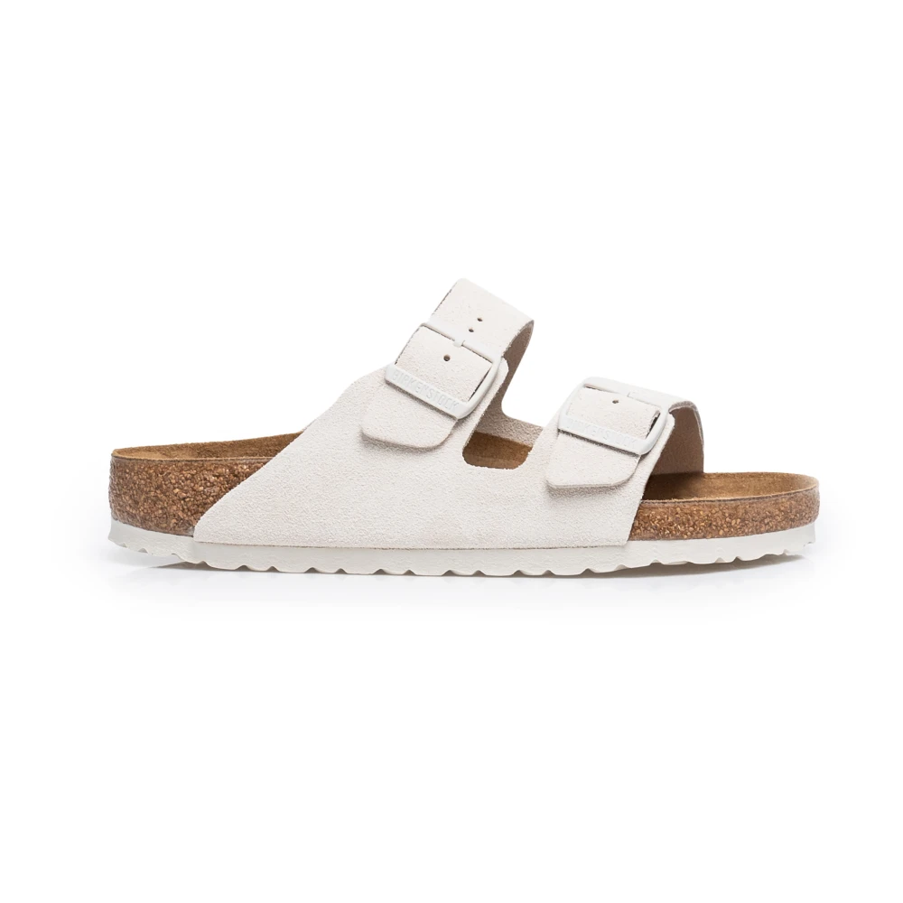 Birkenstock Arizona Leve Sandaler White, Dam