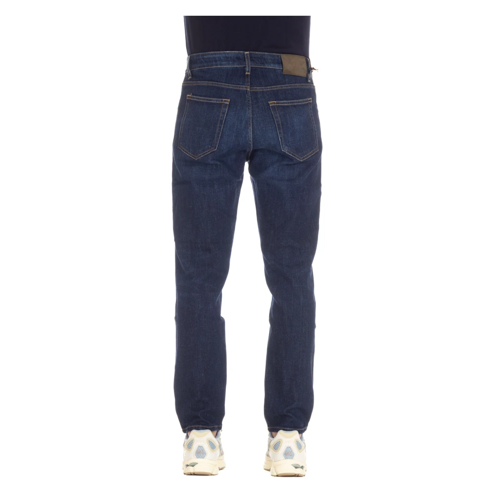PT Torino Wortelpasvorm Denim Jeans Blue Heren