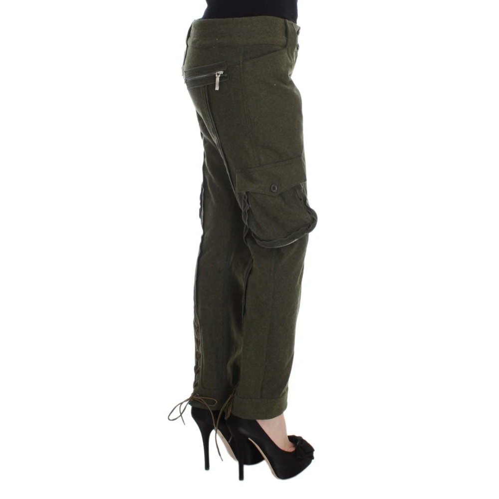 Ermanno Scervino Groene Cargo Broek Stijlvol en veelzijdig Green Dames