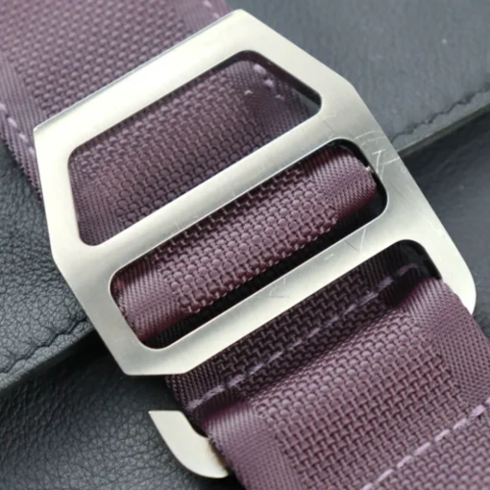 Hermès Vintage Pre-owned Fabric clutches Black Dames