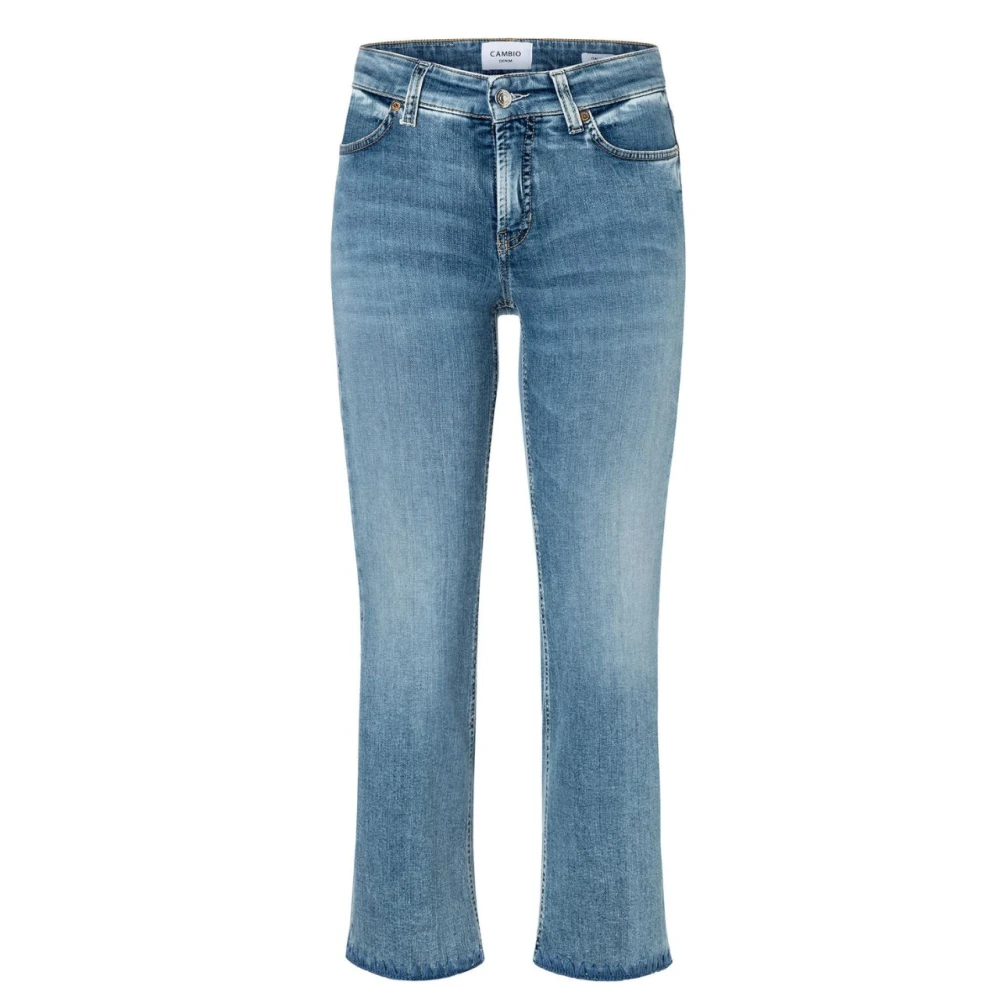 CAMBIO Stijlvolle Slim-fit Jeans voor Dames Blue Dames