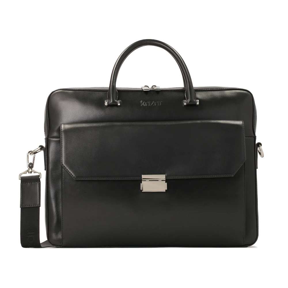 Kazar Leren tas voor heren Black Heren
