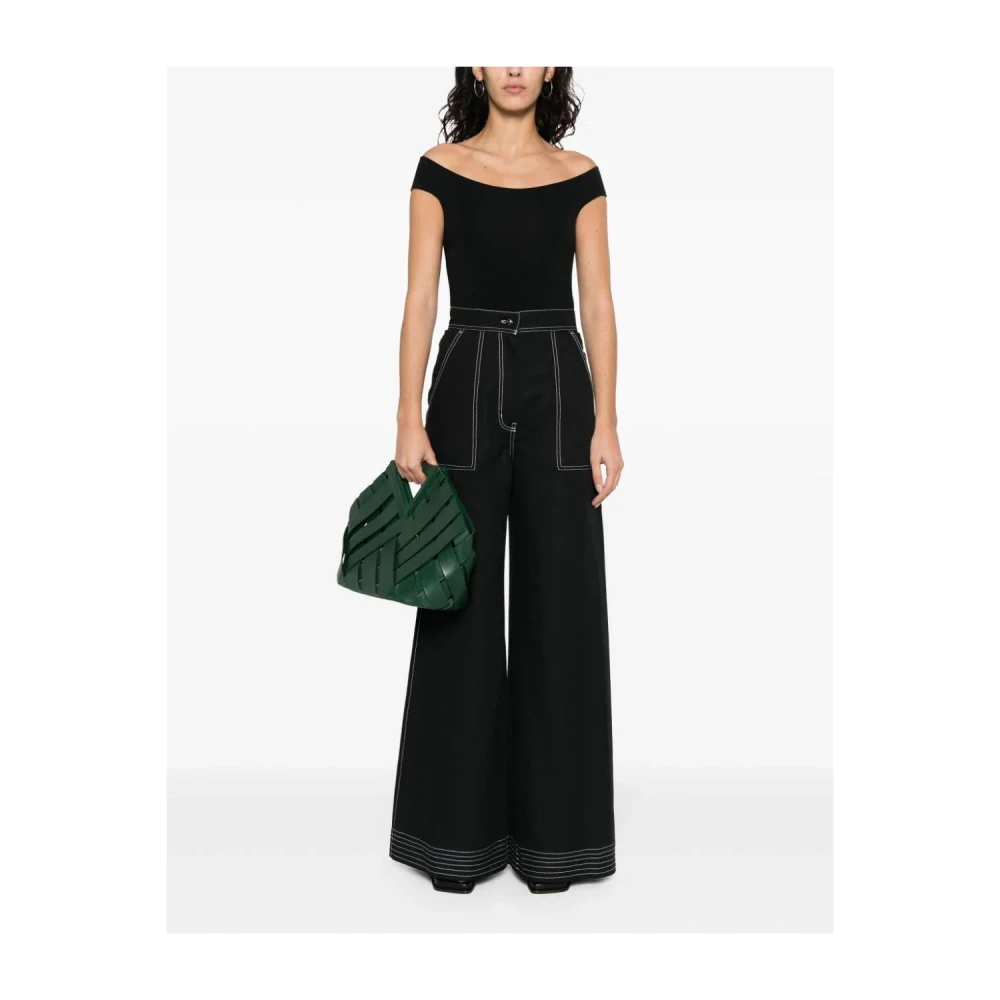 Max Mara Stijlvolle Oboli Mode Accessoire Black Dames