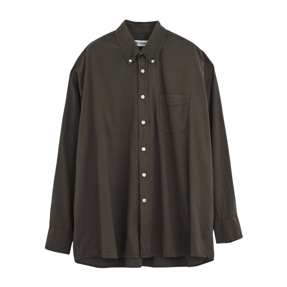 Our Legacy Stijlvolle Overhemden Collectie Brown Heren