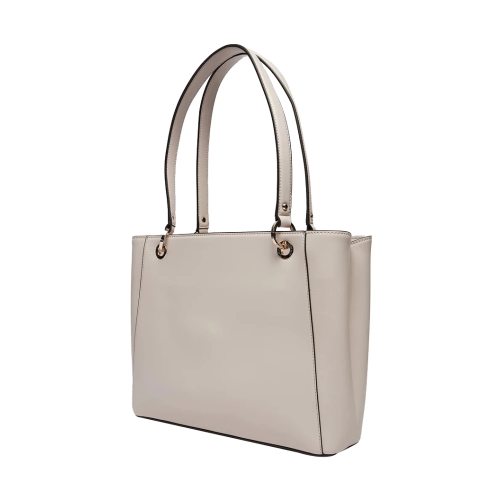 Guess Elegante Cream Shopper Tas Beige Dames