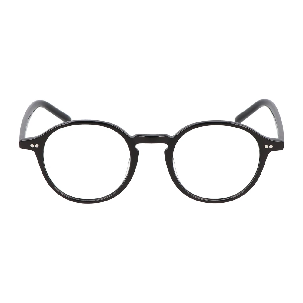 Kaleos Ronde acetaatbril Strasser Black Dames