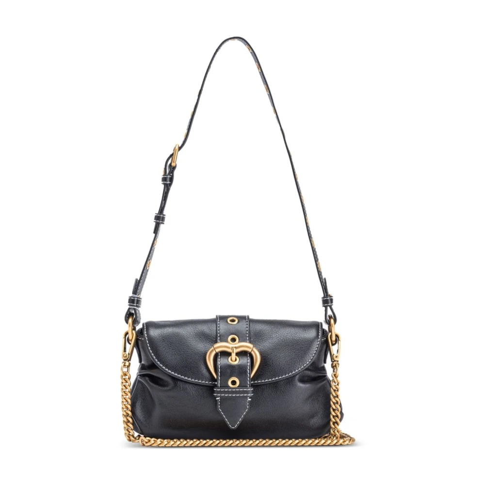 pinko Stijlvolle Zwarte Tassen Black Dames