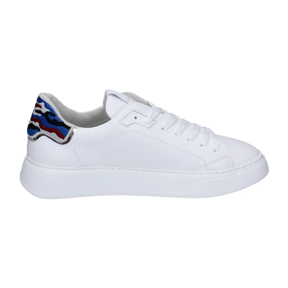 Philippe Model Läder Herr Sneakers Snygga Skor White, Herr