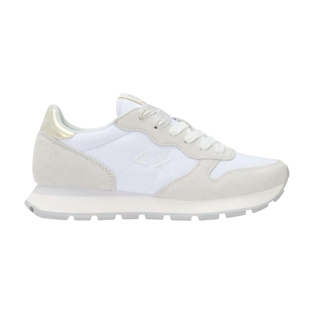 Sun68 White Sneakers, Female, 7 Uk, Ally Sneaker
