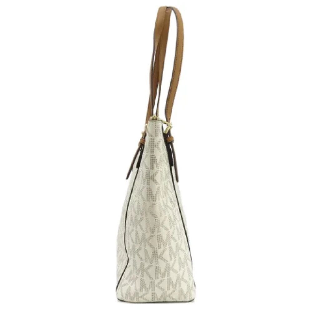 Michael Kors Pre-owned Canvas totes Beige Dames