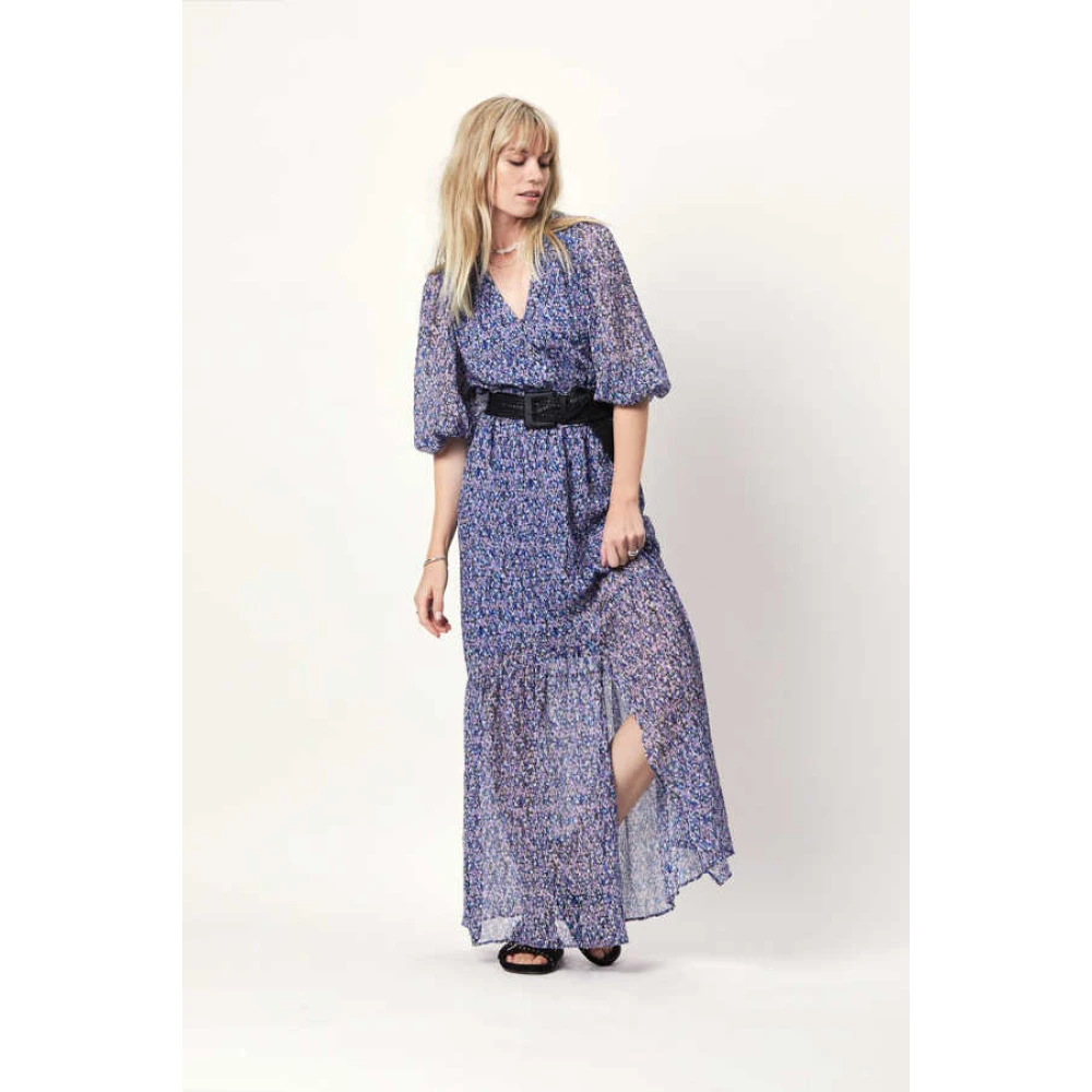 Dante 6 Bedrukte Maxi Jurk () Blue Dames