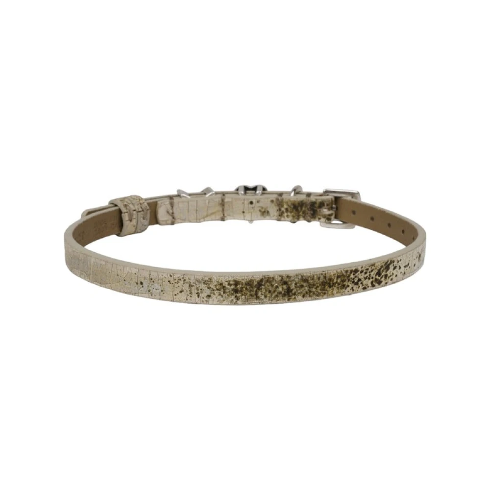 Y Project Zilveren Hart Choker met Metallic Logo Multicolor Dames