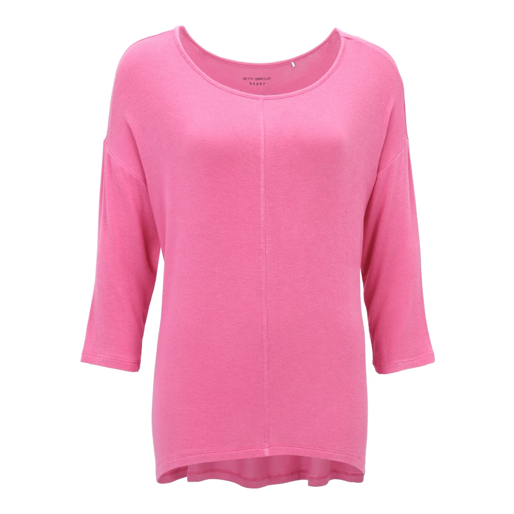 Betty Barclay Bamboe Oversized Gebreide Trui Pink Dames